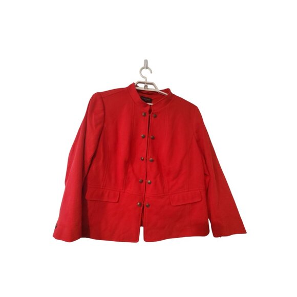 Talbots nwt Blazer jacket womens 22W red $189 - Picture 1 of 5